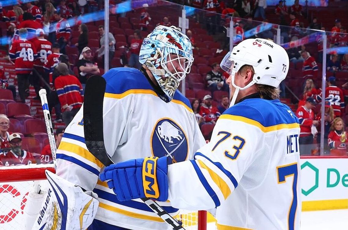 Liga NHL - Buffalo Sabres wyrównali stan rywalizacji z Montreal Canadiens Liga NHL - Buffalo Sabres wyrównali stan rywalizacji z Montreal Canadiens