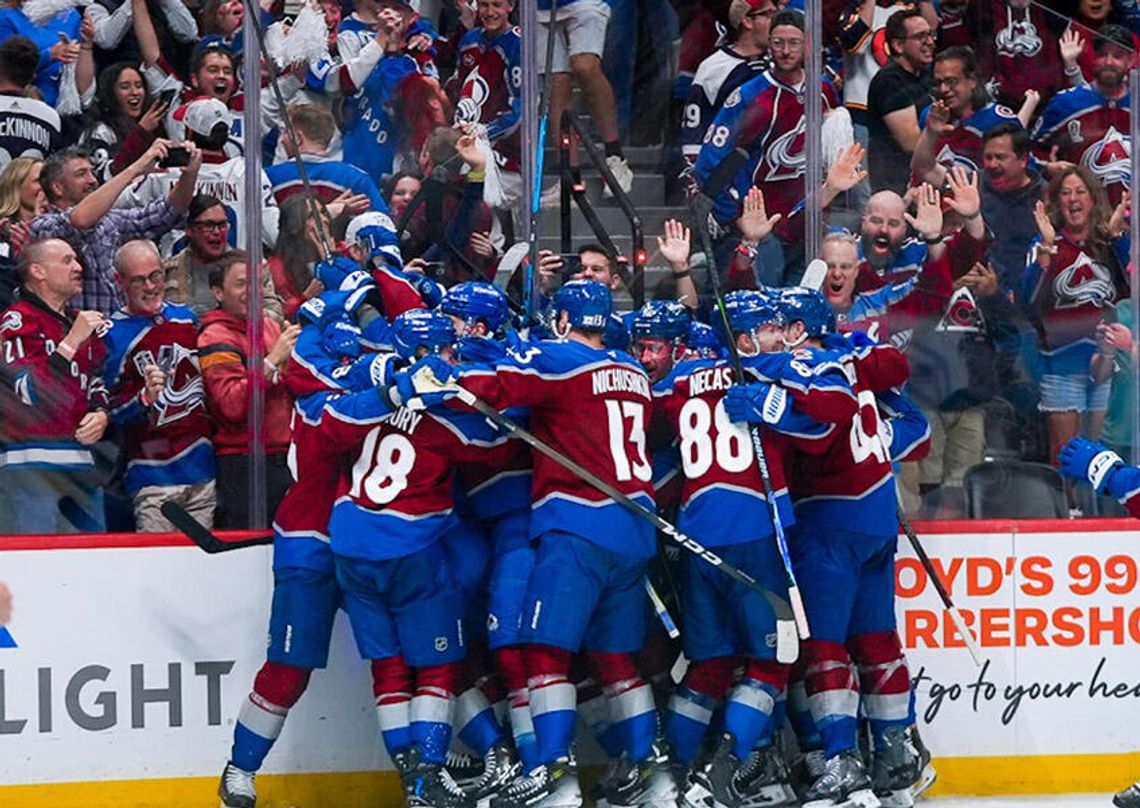 Liga NHL - Colorado Avalanche w finale Konferencji Zachodniej