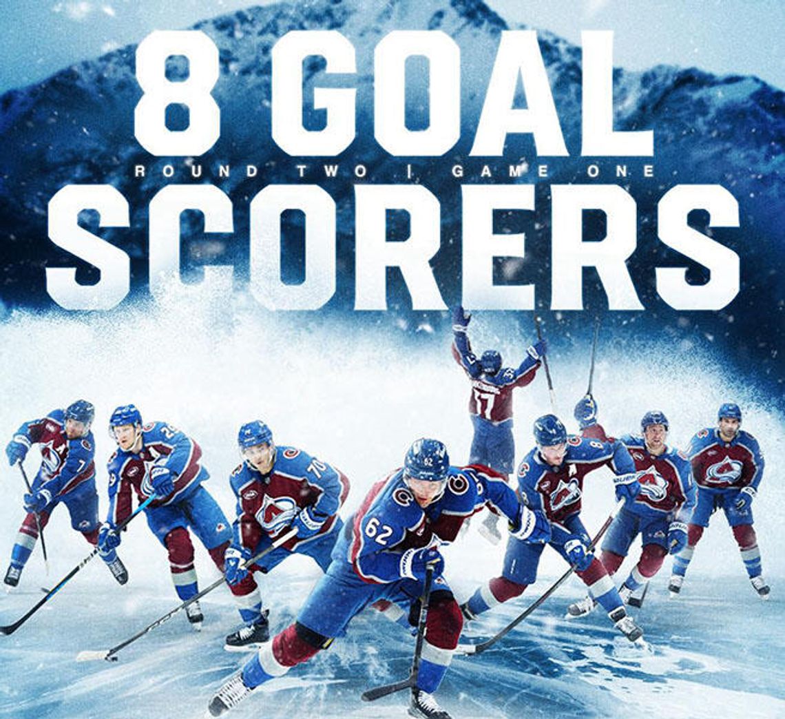 Liga NHL - grad goli w Denver, Avalanche niepokonani w play off