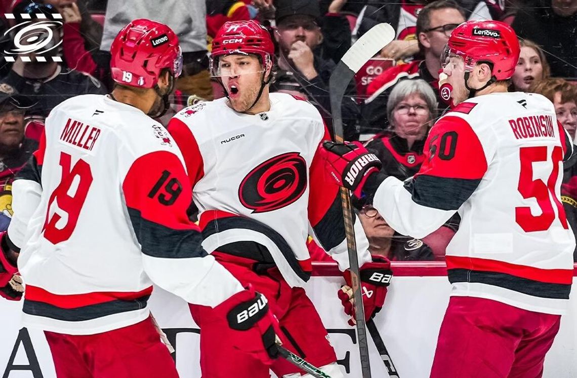Liga NHL - Hurricanes awansowali do drugiej rundy