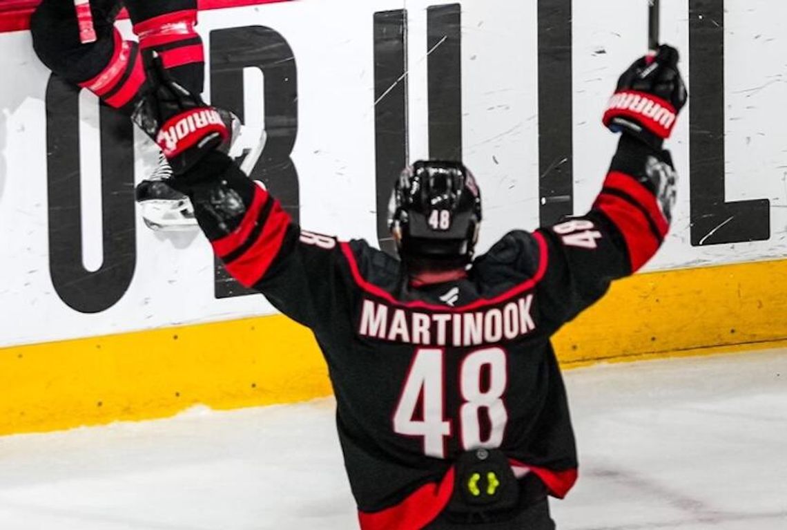 Liga NHL - Hurricanes wyrównali stan rywalizacji z Canadiens Liga NHL - Hurricanes wyrównali stan rywalizacji z Canadiens