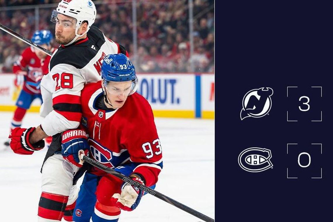 Liga NHL - koniec serii zwycięstw Canadiens