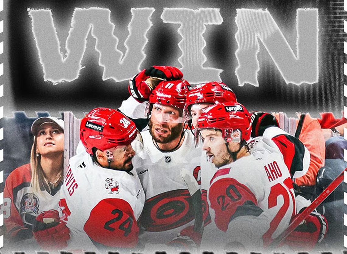 Liga NHL - niepokonani w play off Hurricanes wygrali siódmy mecz