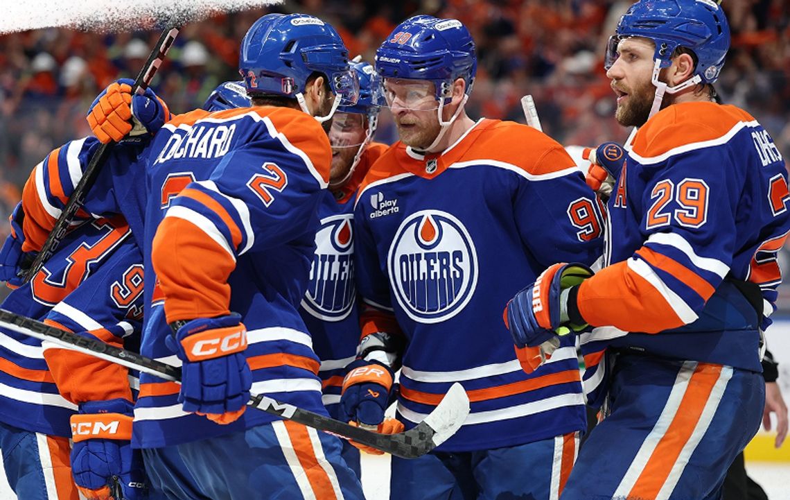 Liga NHL - Oilers coraz bliżej walki o Puchar Stanleya