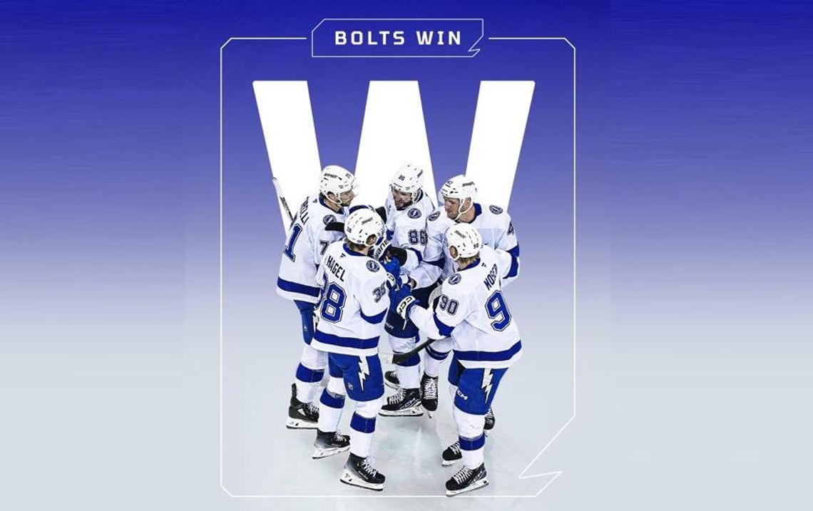 Liga NHL - siódme zwycięstwo z rzędu Lightning Liga NHL - siódme zwycięstwo z rzędu Lightning