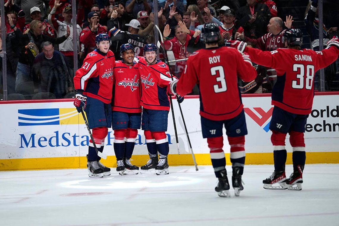 Liga NHL - wysokie zwycięstwo Capitals, ale Owieczkin bez bramki