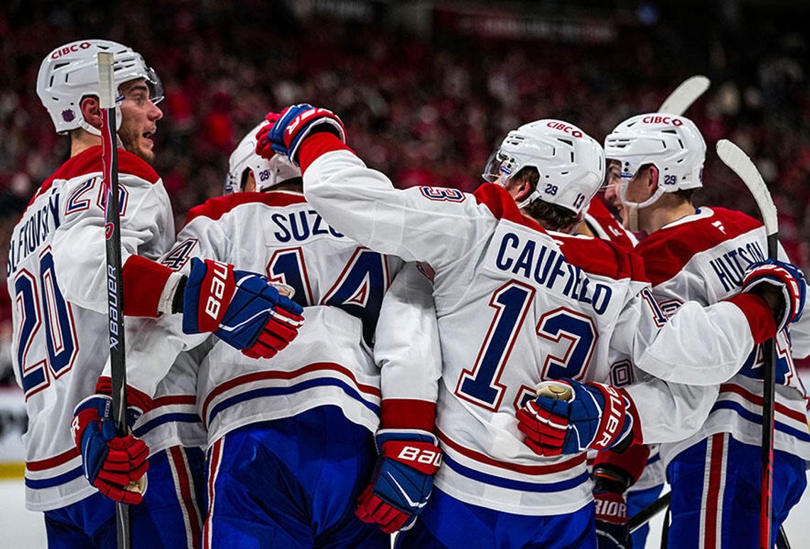 Liga NHL - zwycięska seria Canadiens trwa