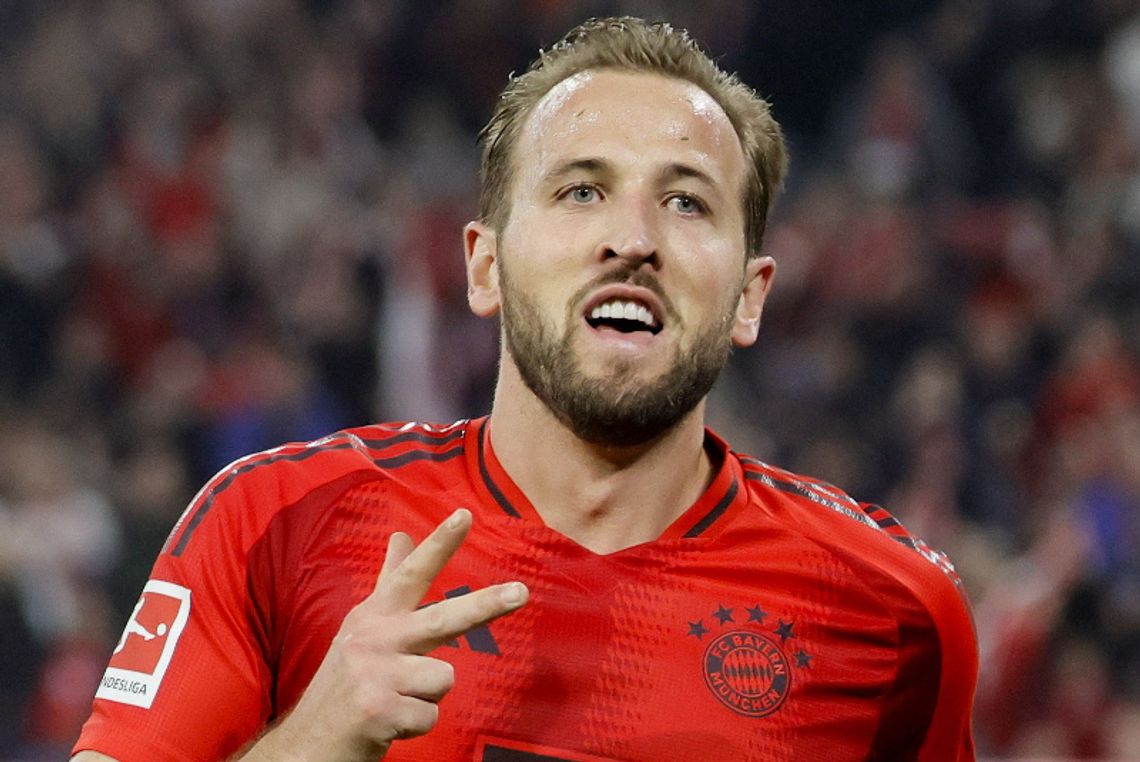 Liga niemiecka - hat-trick Kane'a, okazałe zwycięstwo Bayernu