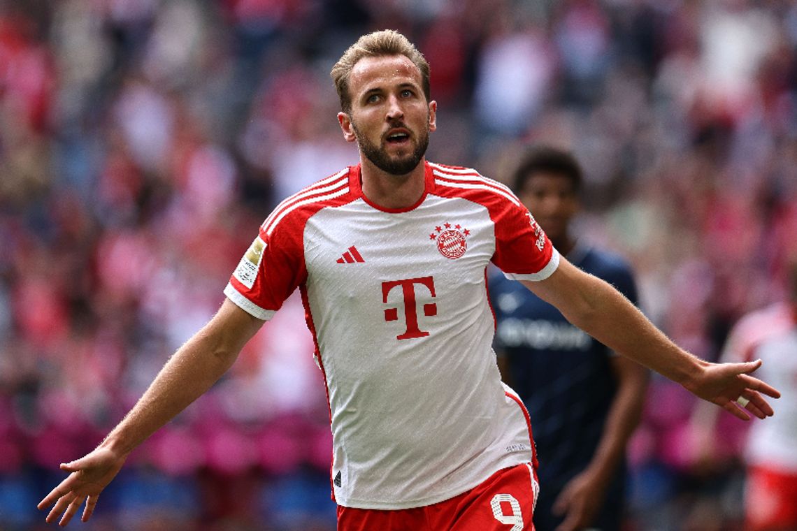 Liga niemiecka - pierwszy hat-trick Kane'a, Bayern gromi i prowadzi