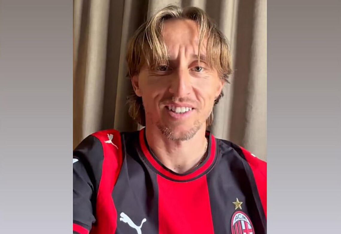 Liga włoska - Modrić przedłużył kontrakt z AC Milan