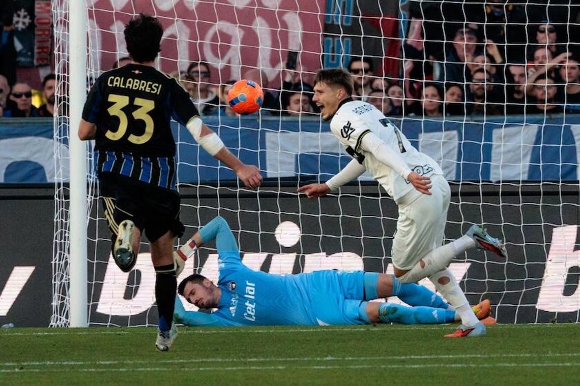 Liga włoska - pierwszy gol Benedyczaka w Serie A Liga włoska - pierwszy gol Benedyczaka w Serie A