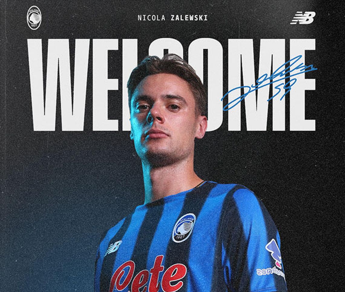 Liga włoska - Zalewski zawodnikiem Atalanty Bergamo Liga włoska - Zalewski zawodnikiem Atalanty Bergamo