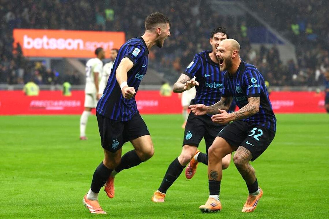 Liga włoska - zwycięstwa Interu i Juventusu, Roma wiceliderem