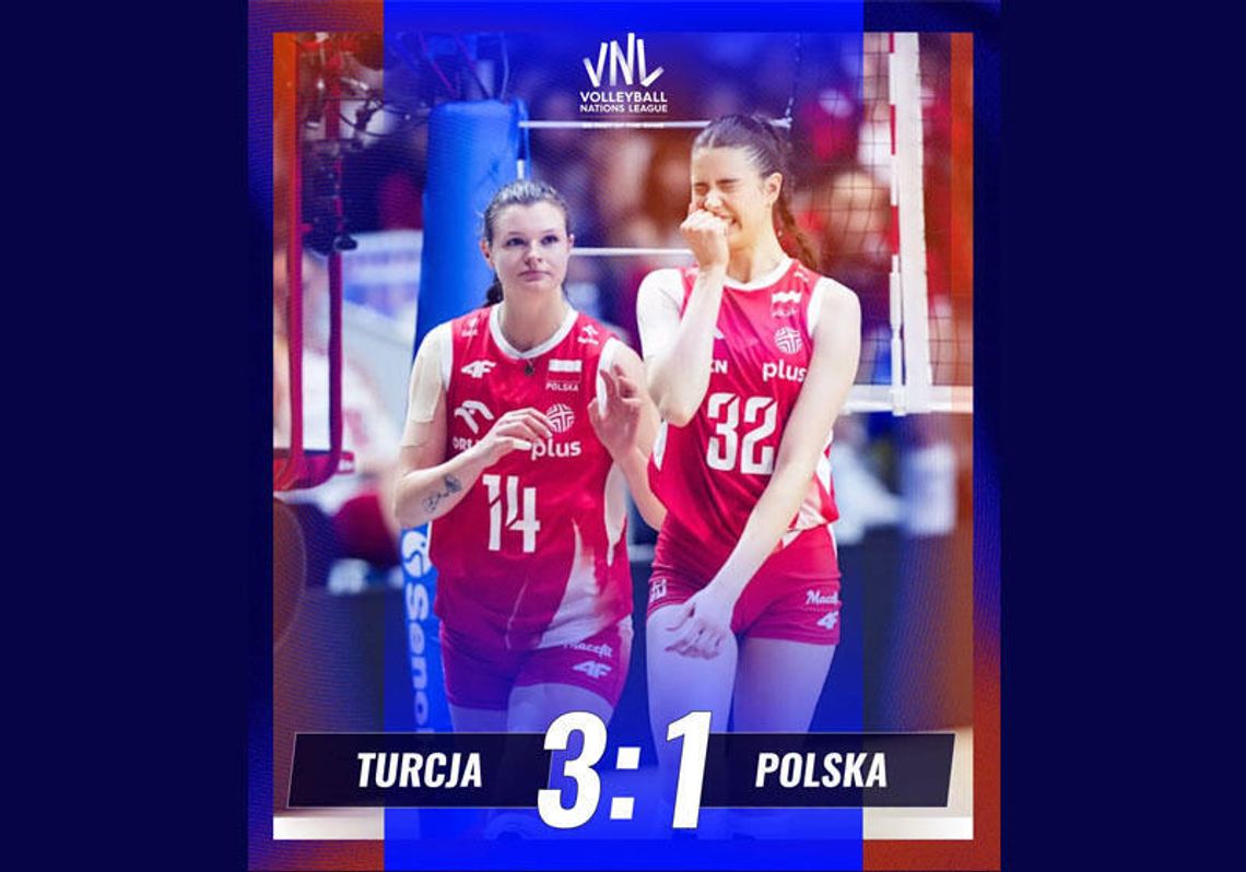 LN siatkarek - Polki przegrały z Turcją LN siatkarek - Polki przegrały z Turcją