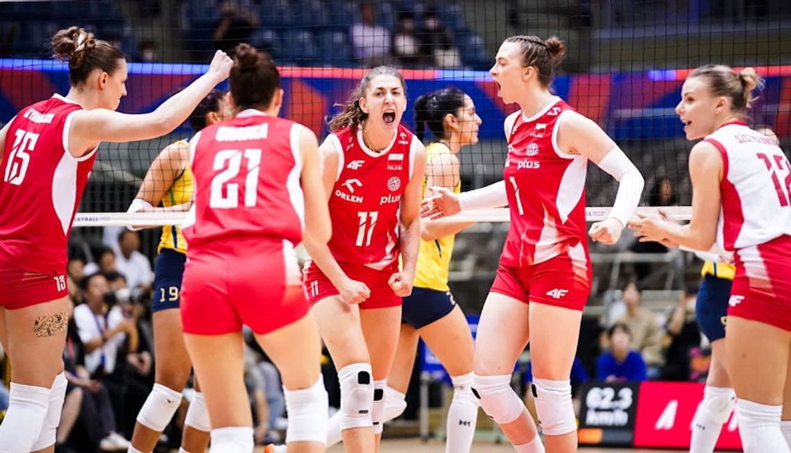 LN siatkarek - Polska - Brazylia 1:3. Druga porażka biało-czerwonych