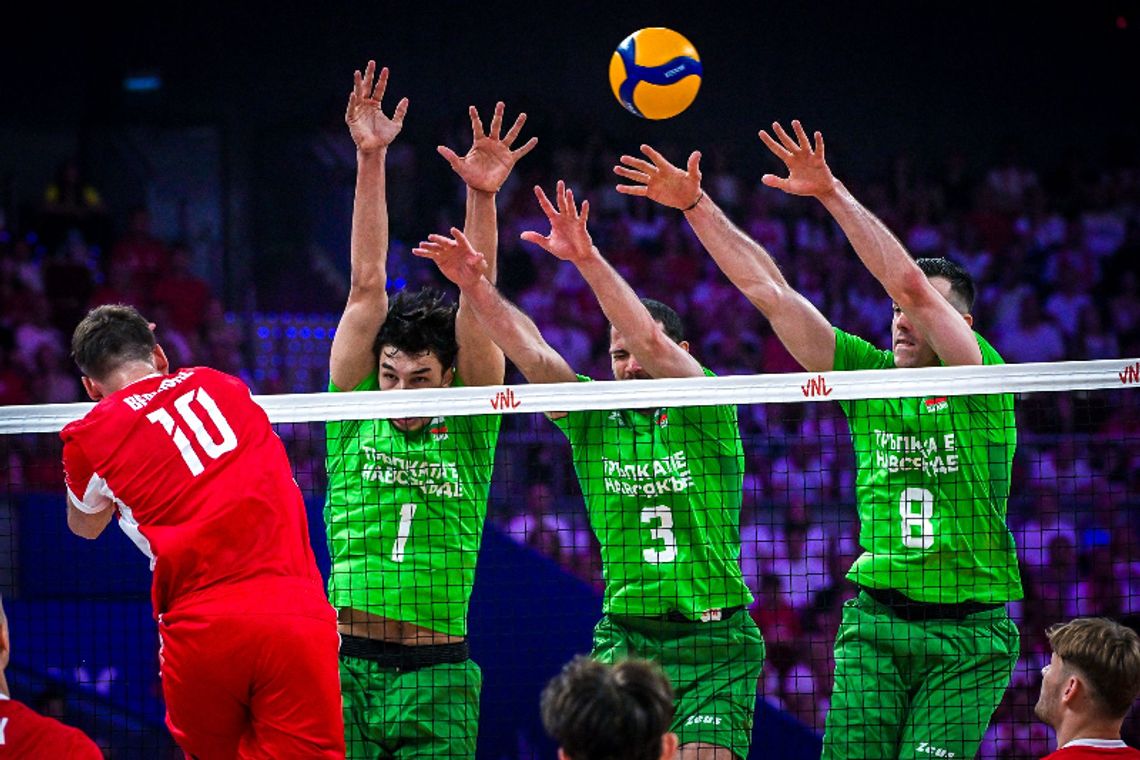 LN siatkarzy – Polska – Bułgaria 2:3. Druga z rzędu porażka LN siatkarzy – Polska – Bułgaria 2:3. Druga z rzędu porażka