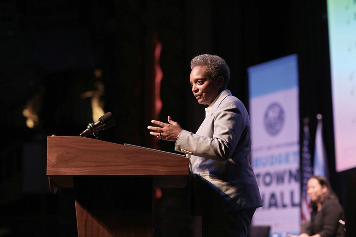 Lori Lightfoot spotkała się z mieszkańcami Homan Square