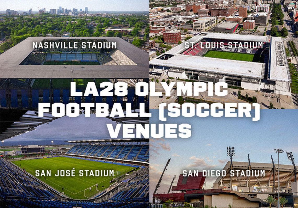 Los Angeles - wybrano stadiony na turnieje piłkarskie