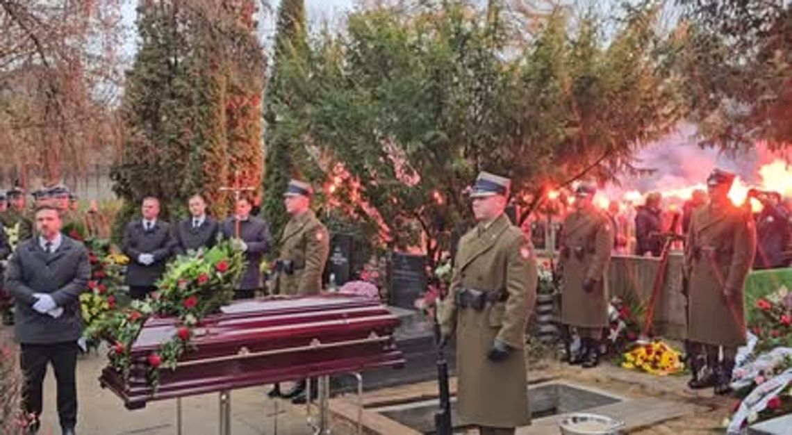 Lucjan Brychczy spoczął na Cmentarzu Wojskowym na Powązkach