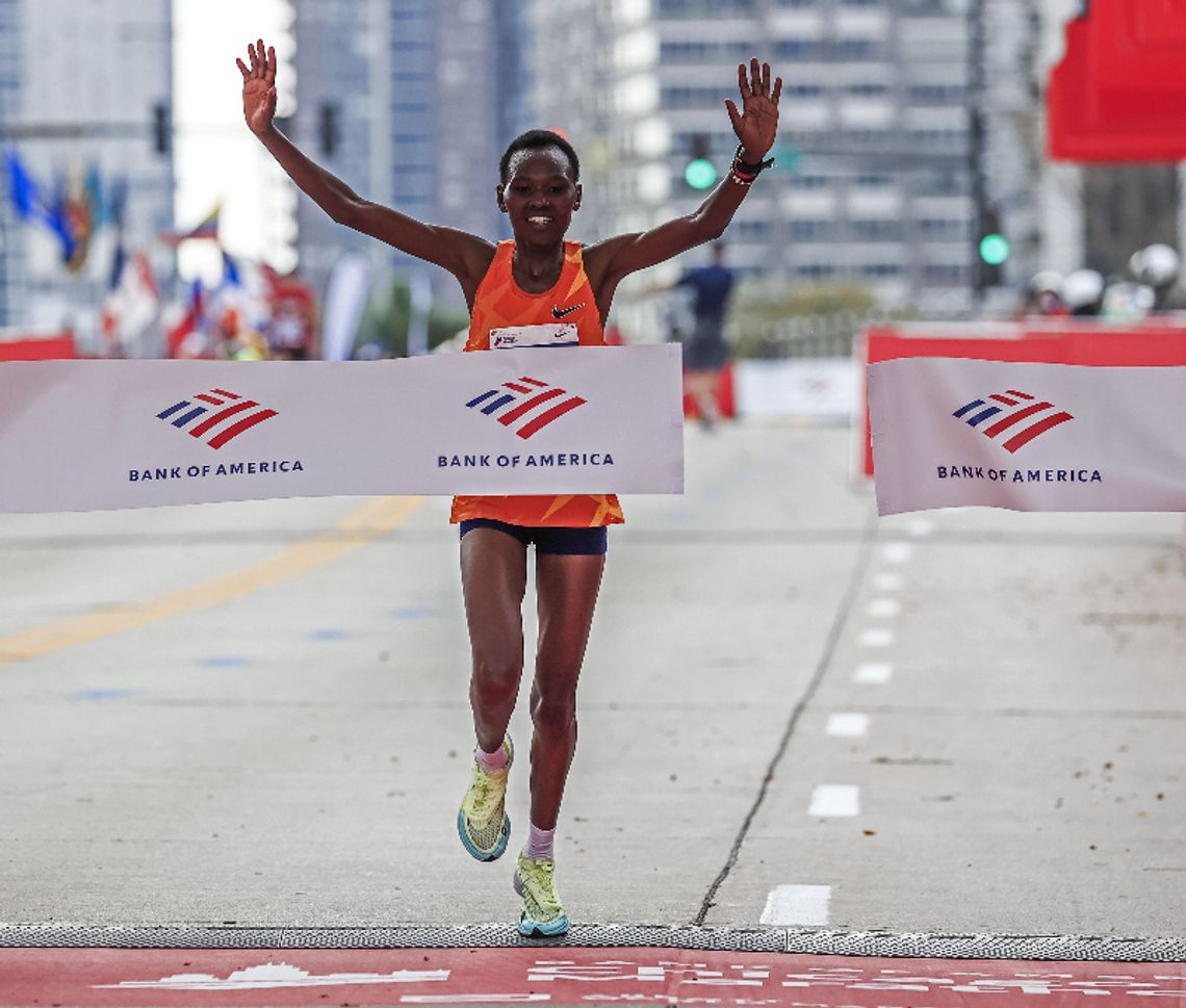 Maraton w Chicago - rekord świata Kenijki Chepngetich