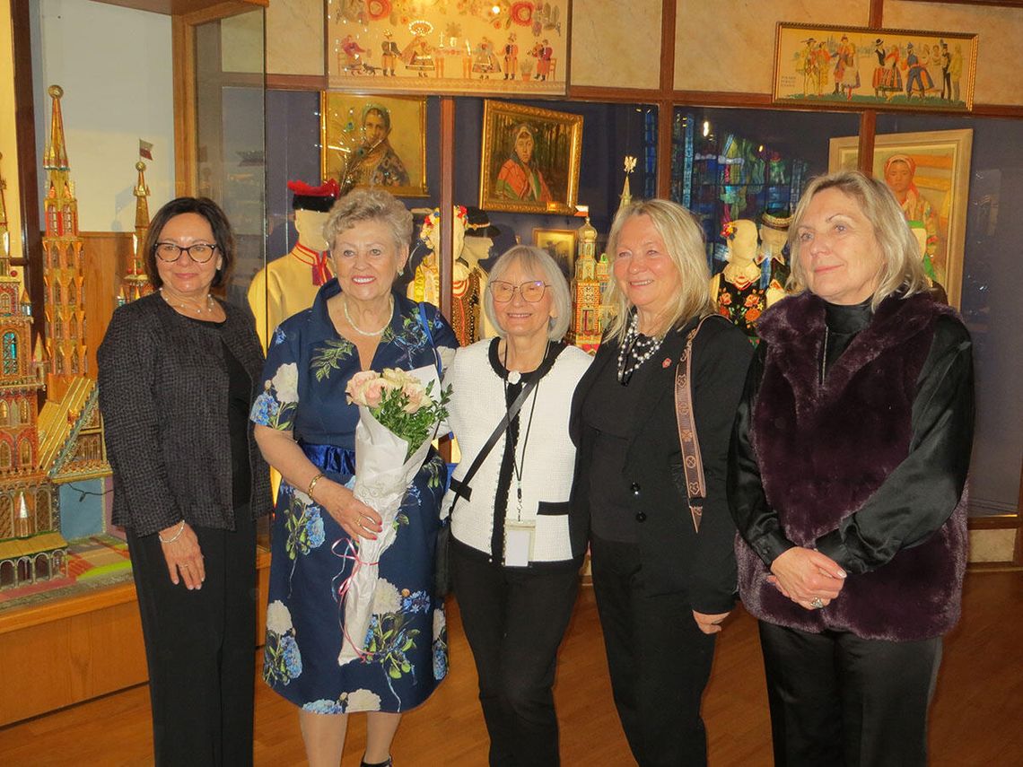 Maria Zakrzewska z Nagrodą im. Mieczysława Haimana