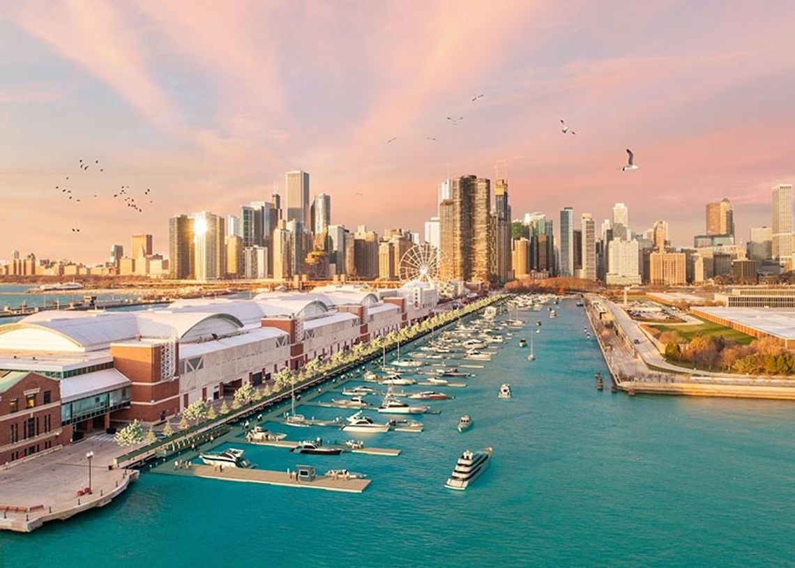 Marina przy Navy Pier już w 2025 r.?