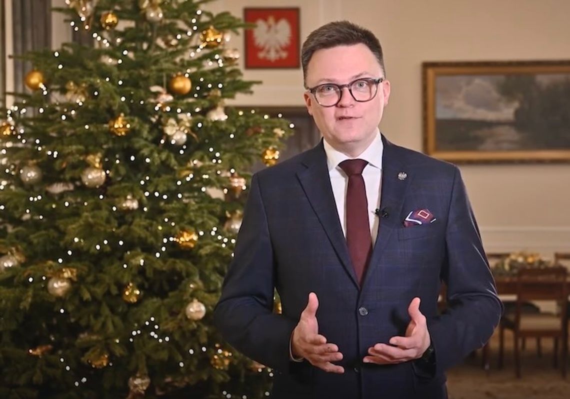 Marszałek Sejmu: Chciałbym życzyć państwu takich świąt, w czasie których poczujecie się szanowani (WIDEO)