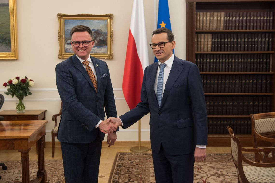 Marszałek Sejmu spotkał się z premierem