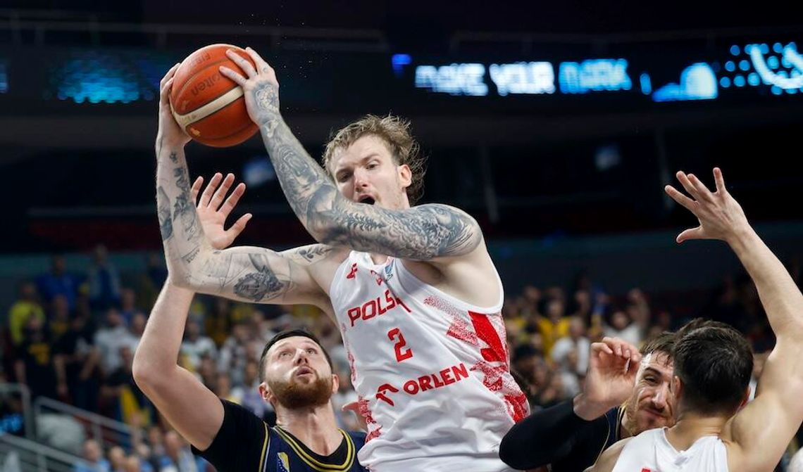 ME koszykarzy - Polacy pokonali Bośnię i Hercegowinę w 1/8 finału