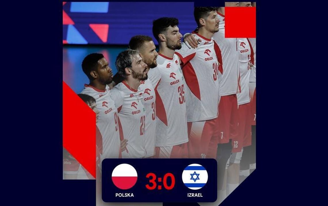 ME siatkarzy - Polacy wygrali z Izraelem ME siatkarzy - Polacy wygrali z Izraelem