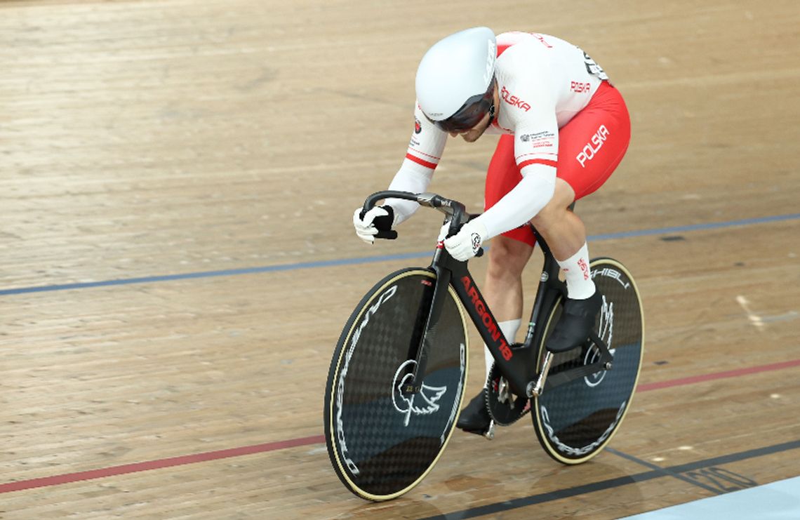 ME w kolarstwie torowym - srebrny medal Rudyka w sprincie