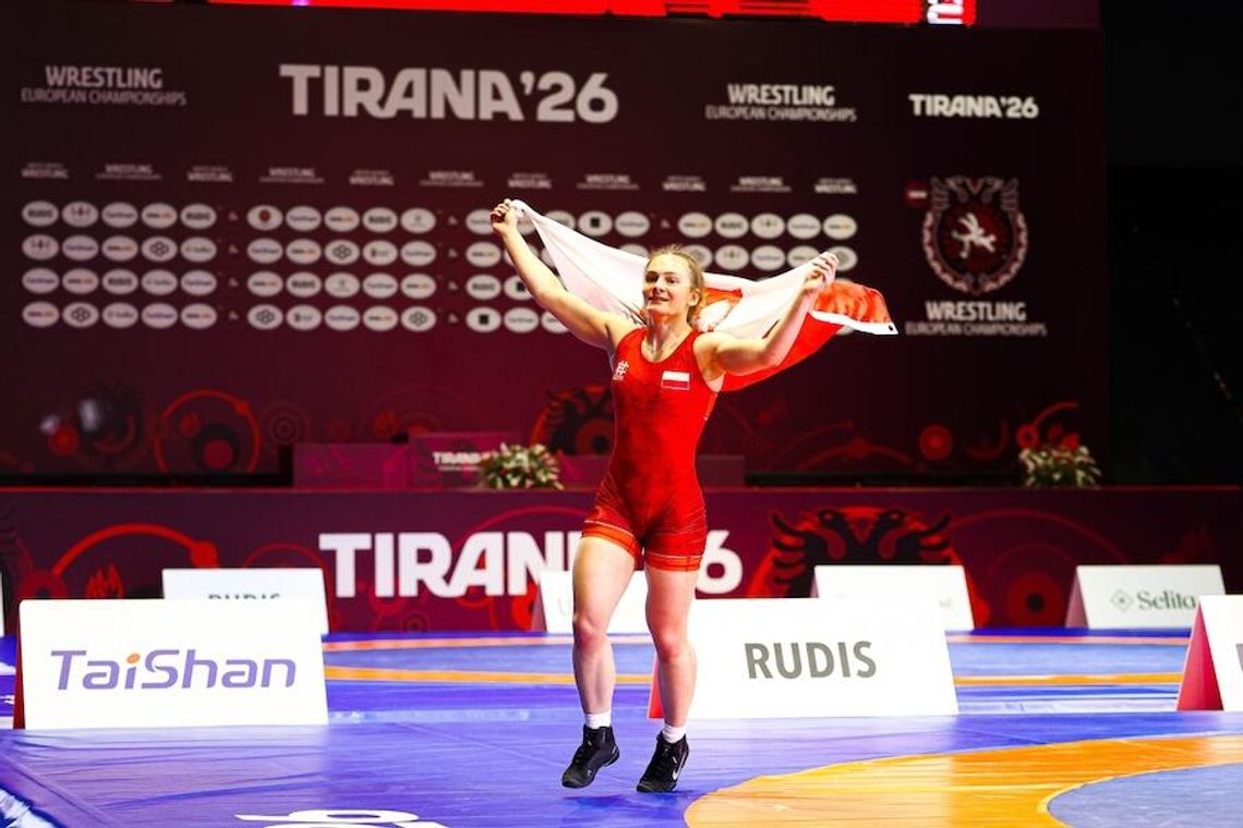 ME w zapasach - złoty medal Głodek-Liszewskiej w kat. 57 kg