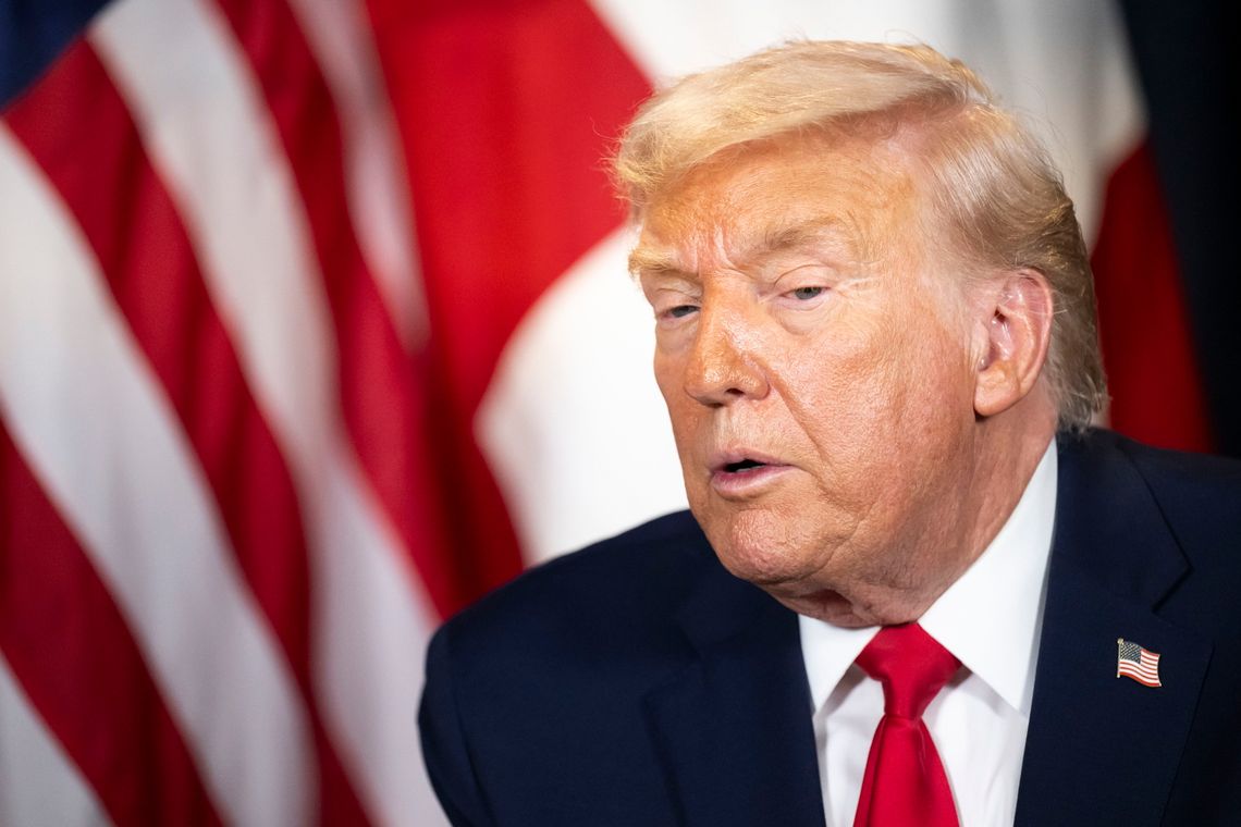 Media: przemawiając Trump mylił Grenlandię z Islandią