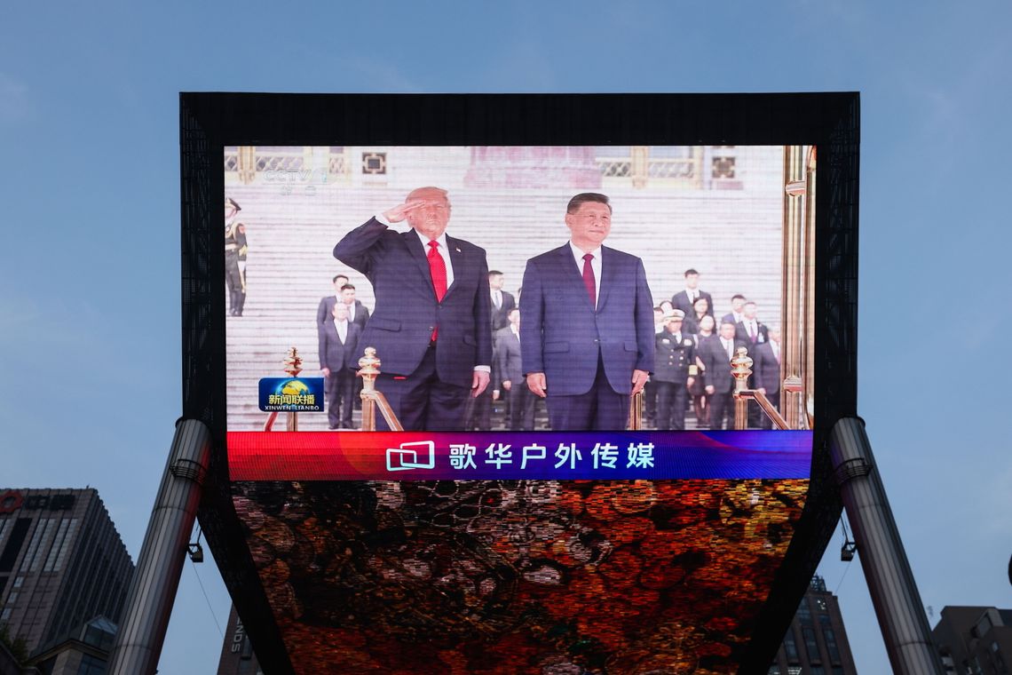 Media: Trump bardziej ugodowy, Xi osiągnął swój cel