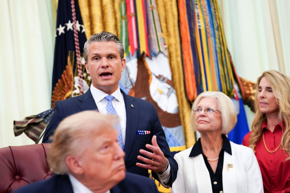 Media: Trump zażądał od szefa Pentagonu wyjaśnień ws. uszczuplonych zapasów amunicji Media: Trump zażądał od szefa Pentagonu wyjaśnień ws. uszczuplonych zapasów amunicji