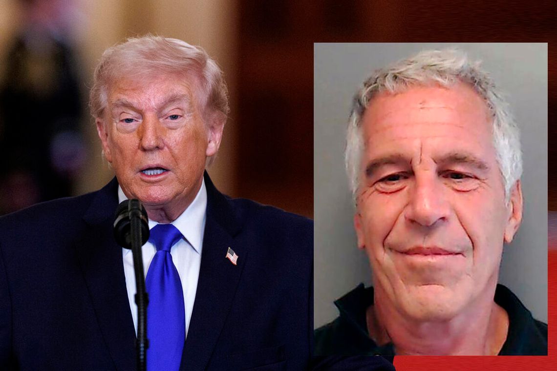 Media: w aktach ws. Epsteina brakuje dokumentów z przesłuchania oskarżycielki Trumpa