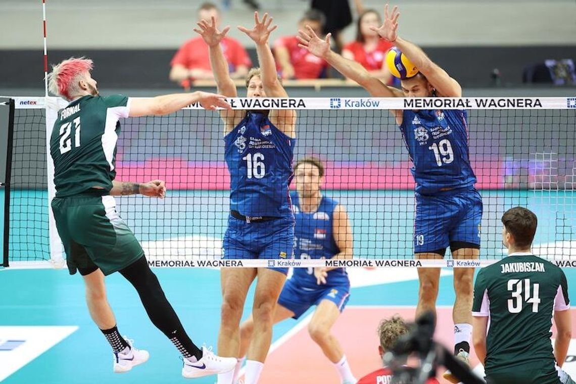 Memoriał Wagnera - Polscy siatkarze wygrali z Serbami Memoriał Wagnera - Polscy siatkarze wygrali z Serbami