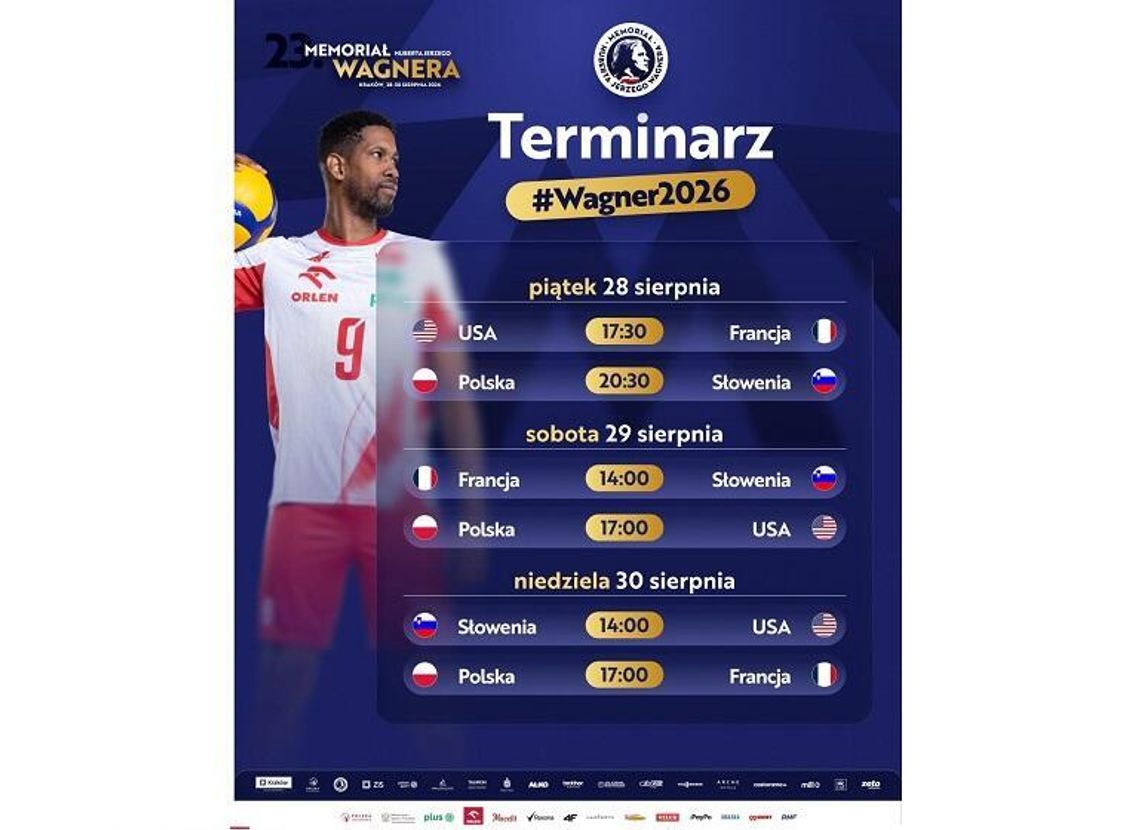 Memoriał Wagnera - ważny test siatkarzy przed mistrzostwami Europy Memoriał Wagnera - ważny test siatkarzy przed mistrzostwami Europy