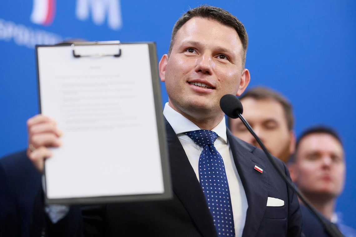 Mentzen zaprasza Trzaskowskiego i Nawrockiego na rozmowę na YT; chce, aby podpisali deklarację