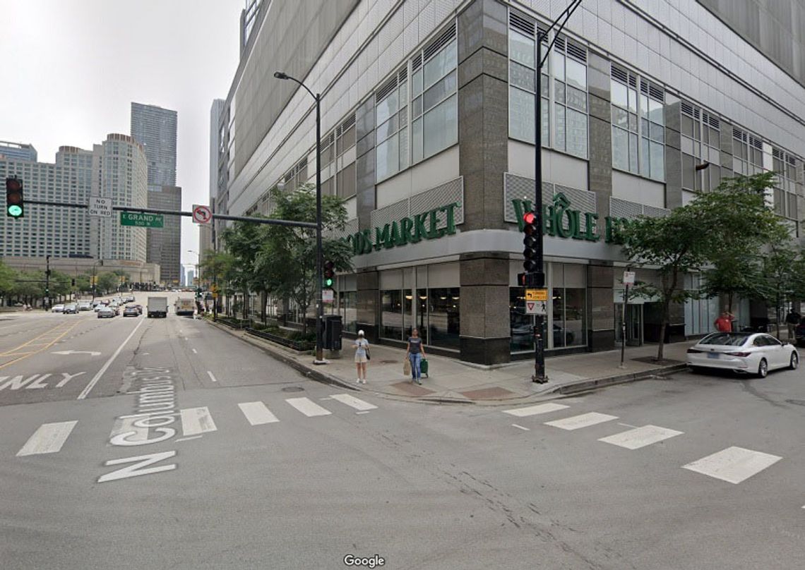 Mężczyzna postrzelony niedaleko Whole Foods w centrum Chicago