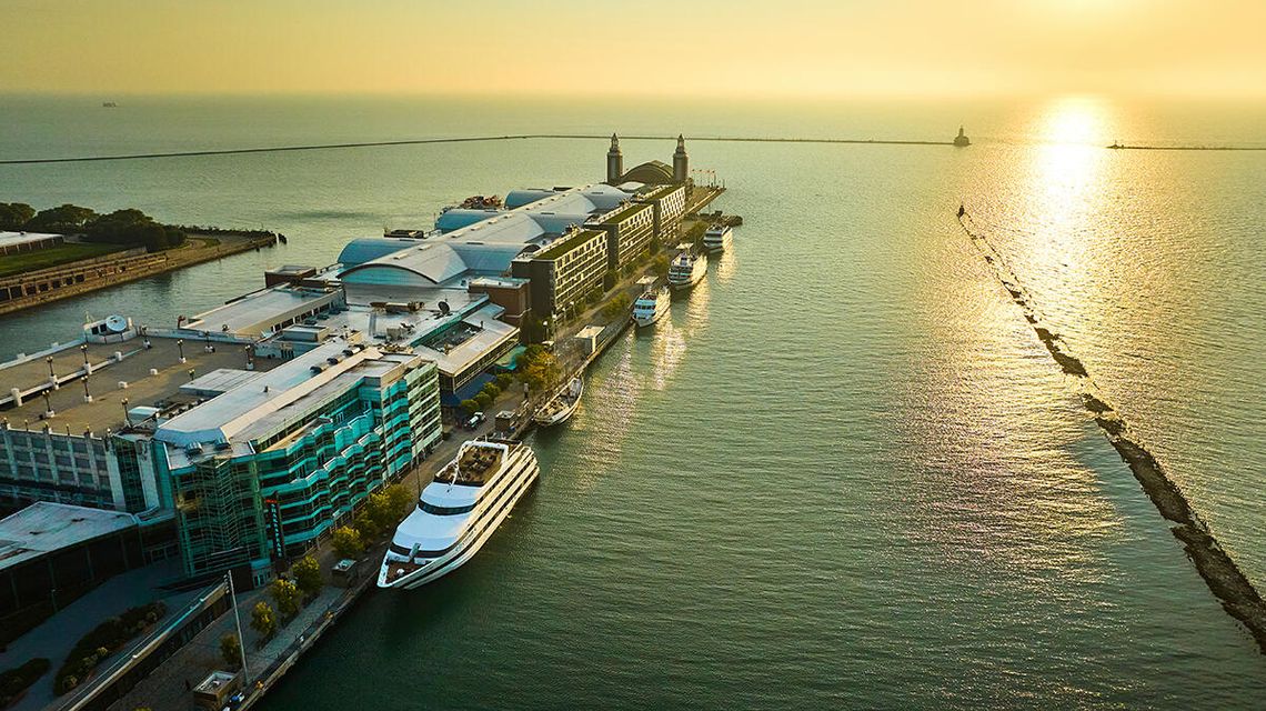 Mężczyzna zginął od ataku nożem w Navy Pier