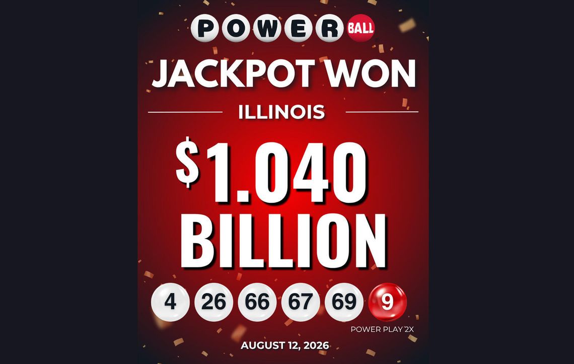 Miliard dolarów w Powerball padł w Illinois Miliard dolarów w Powerball padł w Illinois