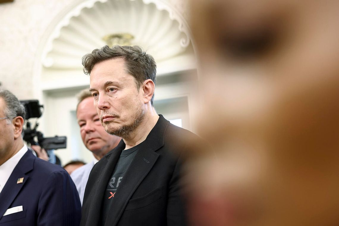 Miliarder Elon Musk rezygnuje ze stanowiska w administracji prezydenta Donalda Trumpa