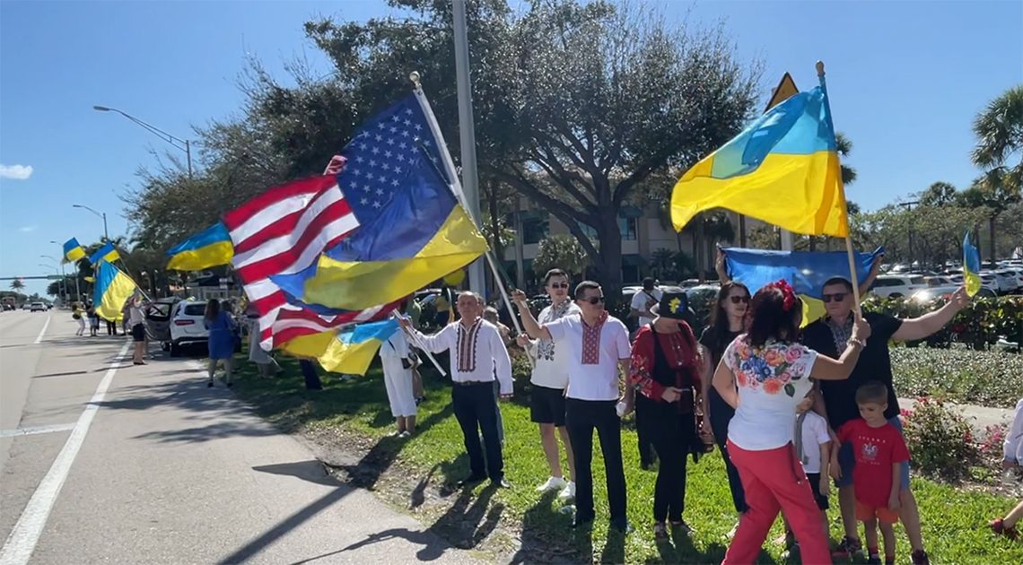 Minął rok od wybuchu wojna w Ukrainie (WIDEO)