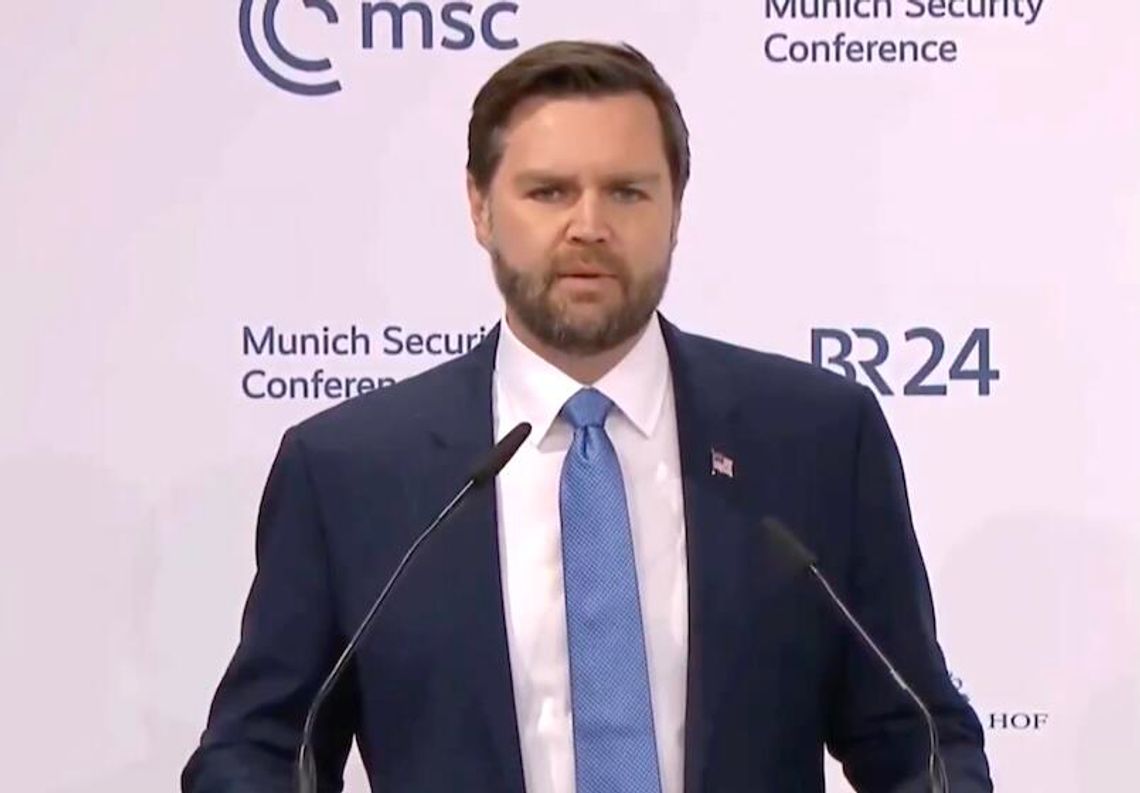 Monachium. Niemiecka prasa o wystąpieniu Vance’a: zimny prysznic dla Europy