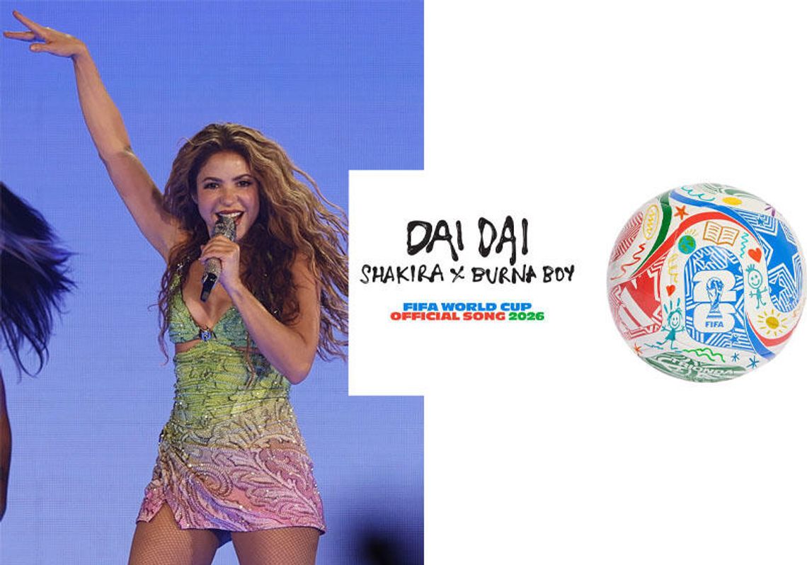 MŚ 2026 - Shakira znów zaśpiewa piosenkę mundialu (WIDEO)