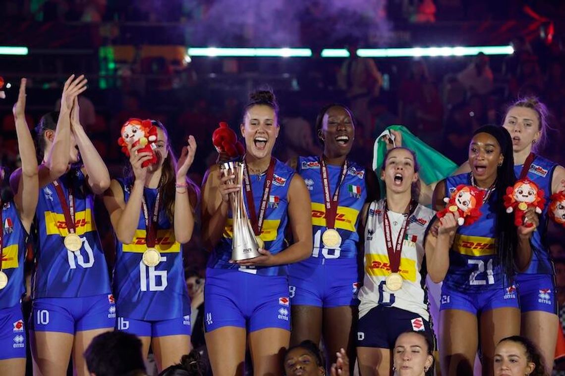 MŚ siatkarek - triumf Włoszek