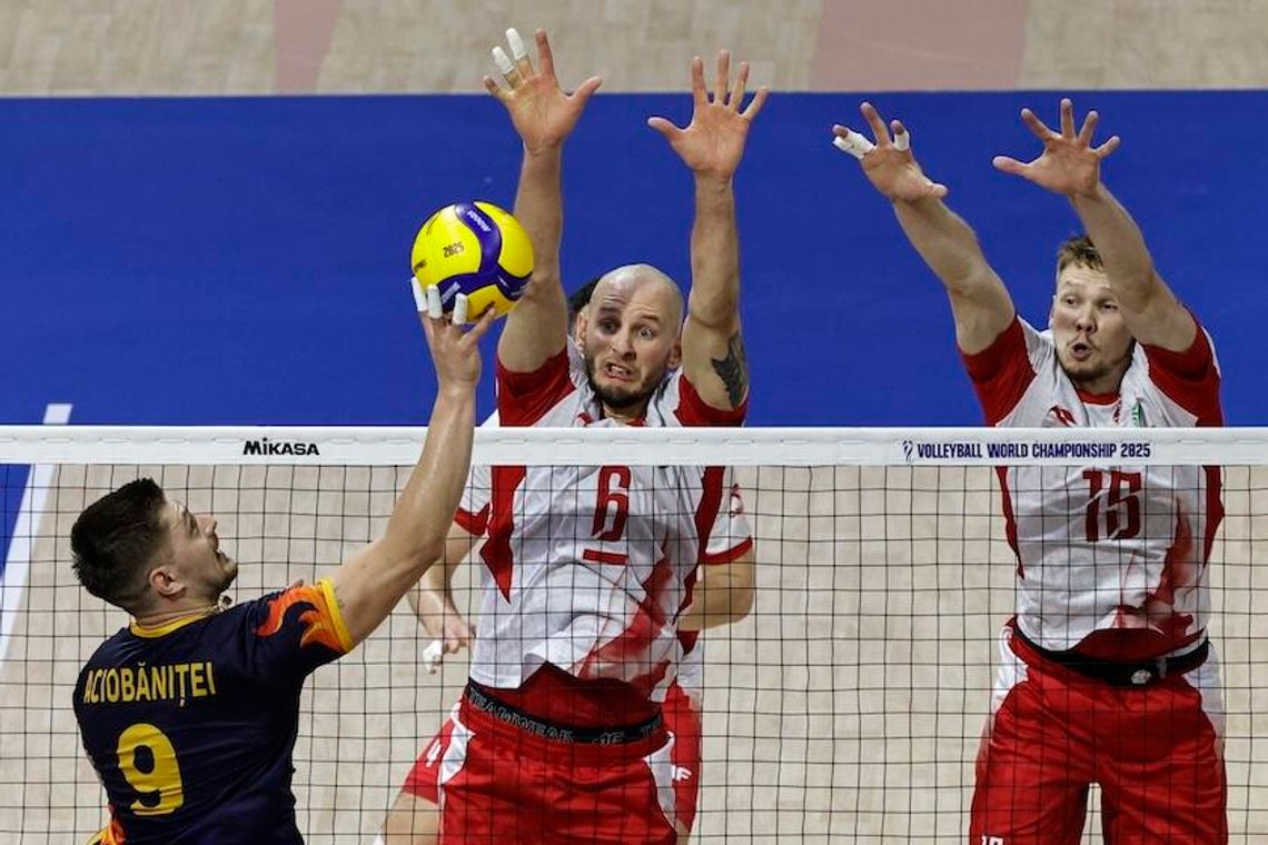 MŚ siatkarzy – Polska wygrała z Rumunią 3:0 MŚ siatkarzy – Polska wygrała z Rumunią 3:0