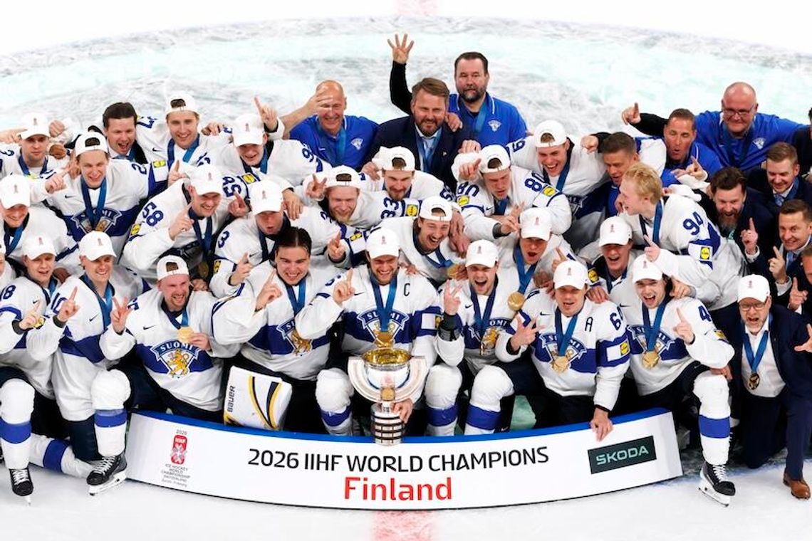 MŚ w hokeju - piąty w historii triumf Finlandii