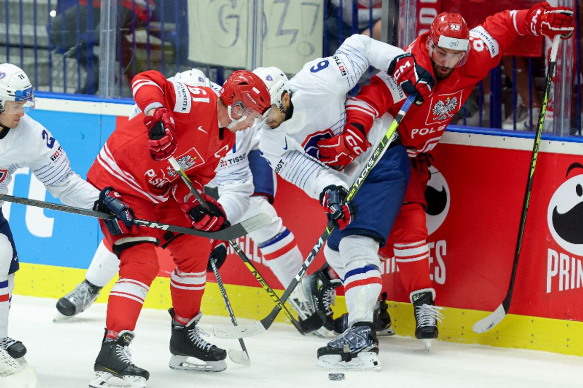 MŚ w hokeju – Polska – Francja 2:4. Zadecydował fatalny początek